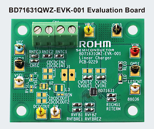 BD71631QWZ-EVK-001 Evaluation Board