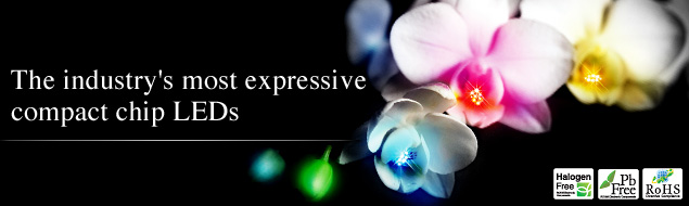 The industry's most expressive compact chip LEDs