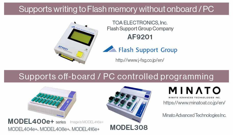 3rd party Flash programmer for LAPIS Microcontroller