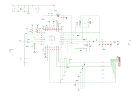 White LED driver BD82A26MUF-M reference design for automotive panel ...
