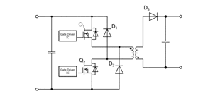 Two switch flyback (DC input version)