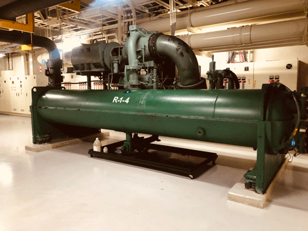 Upgrade to high-efficiency chiller