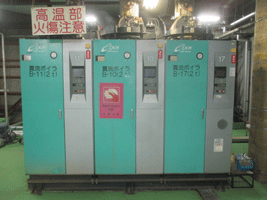 Reduction of heavy oil by updating once-through boilers