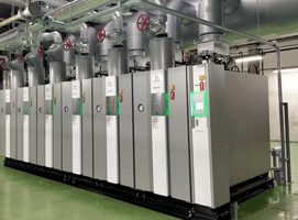 Reduction of heavy oil by updating once-through boilers