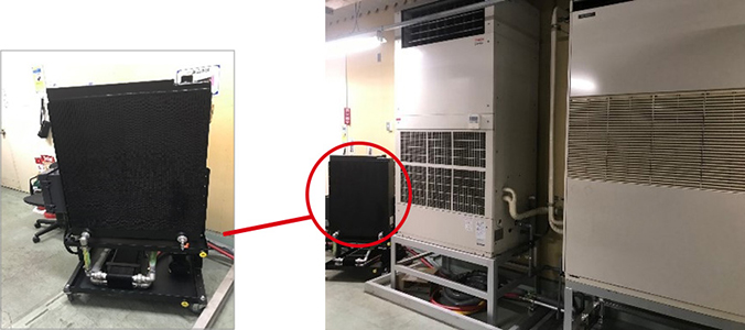 Reduction of air conditioner load in electrical room