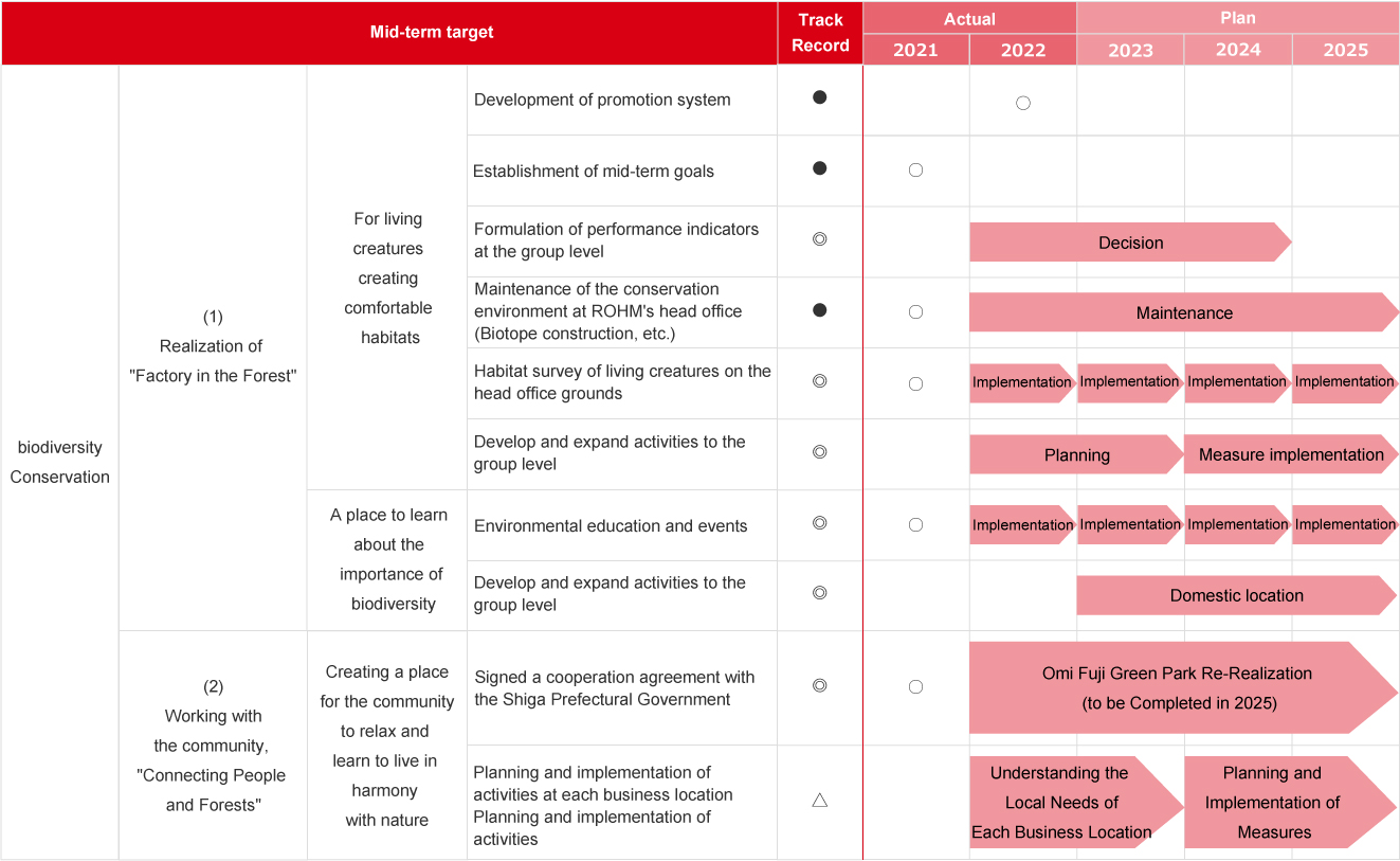Medium-Term Targets and Implementation Plan