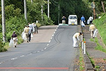 Cleanup Activities Around the Factory