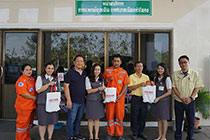 Donation of Gift Baskets to Department of Disaster Prevention and Mitigation