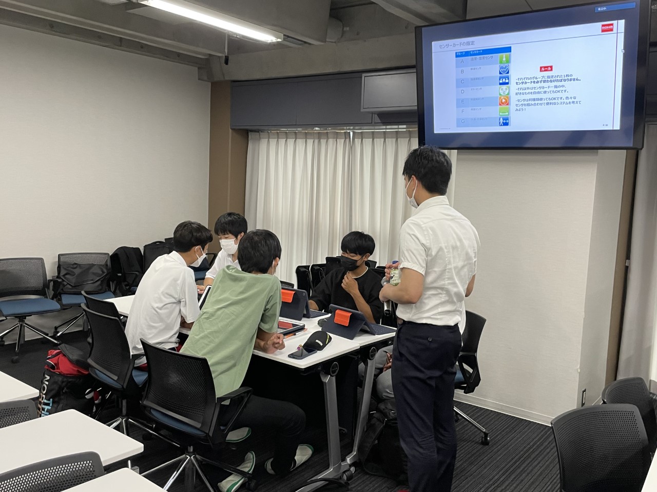 Collaboration for “SS Challenge” at Ritsumeikan High School