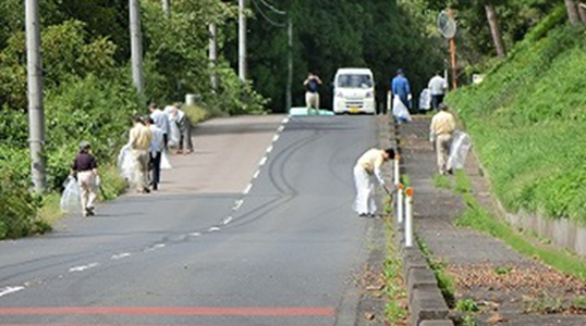 Cleanup Activities Around the Factory