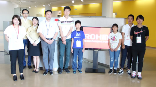 Accepting Factory Tours for Local Elementary and Junior High School Students and Their Families