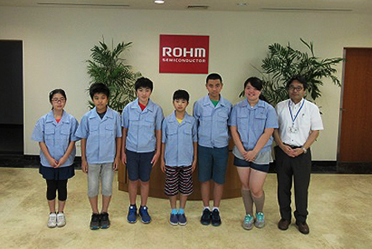 Accepting Work Place Experience of Junior High school students from the Community