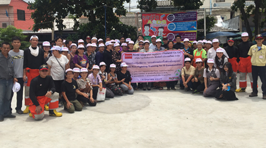 Basic Firefighting Training for Local Communities