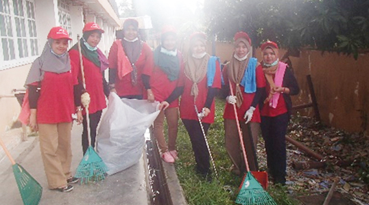 Used clothes Donation & Cleaning Program at Nursing Home for Children