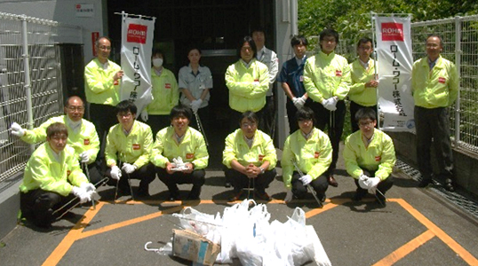 Cleanup Activity Around Our Facilities