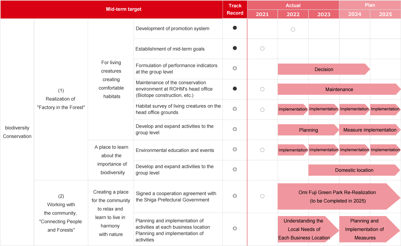 Medium-Term Targets and Implementation Plan