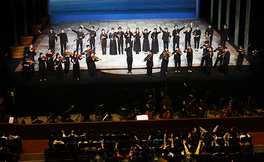 ROHM Theatre Kyoto as the Production Base for the Education Project -Seiji Ozawa Music Academy-