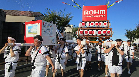 Participation in the Local Summer Festival