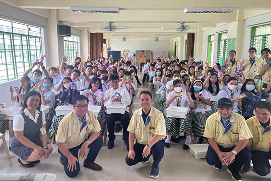 LED-based Manufacturing Classes for High School Students