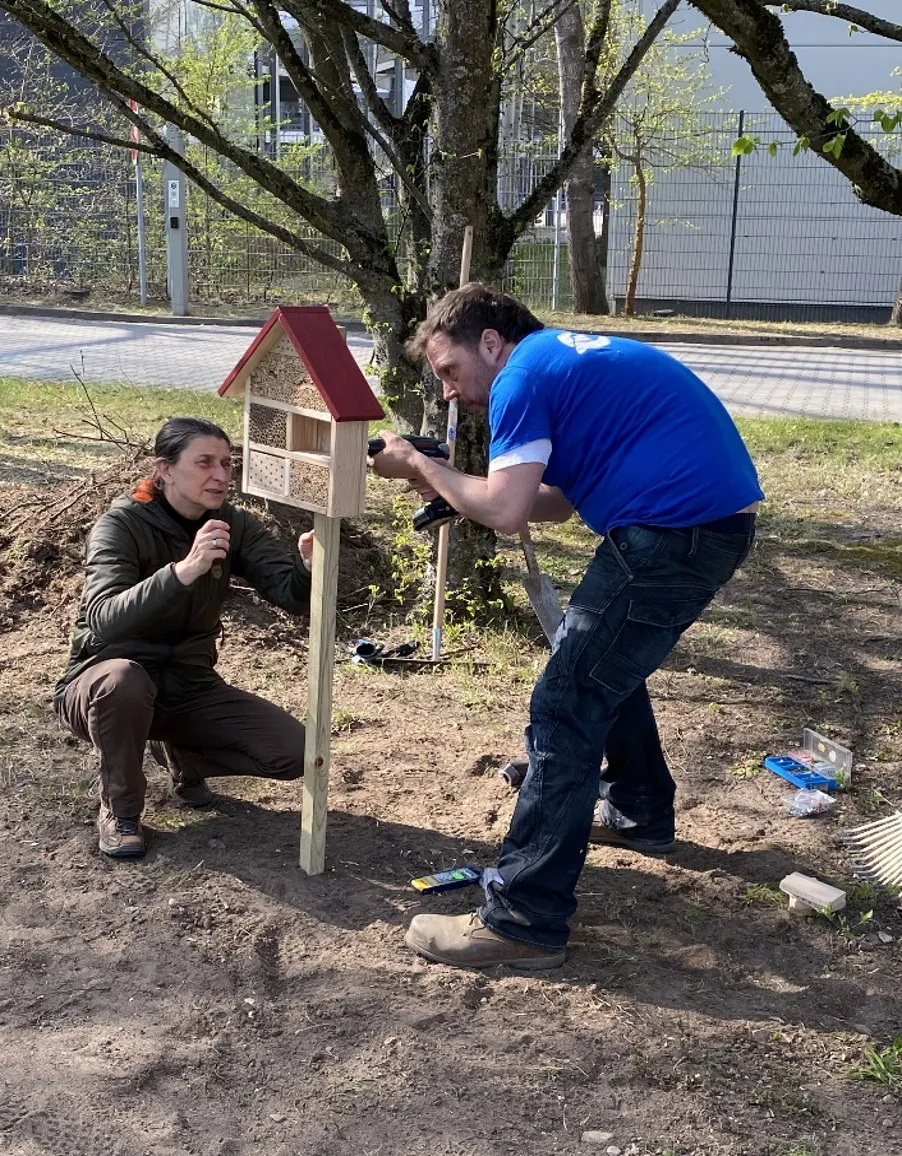 Tree-planting Activities on the Factory Grounds