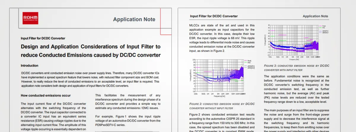 Practical Design and Evaluation Resources - Expertise on Individual Products and Technologies-Application Notes