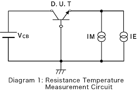 Transistor Diagram 1: Resistance Temperature Measurement Circuit