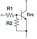 Digital transistor temperature characteristics