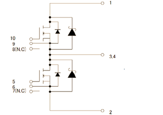 SiC-MOSFET + SiC-SBD