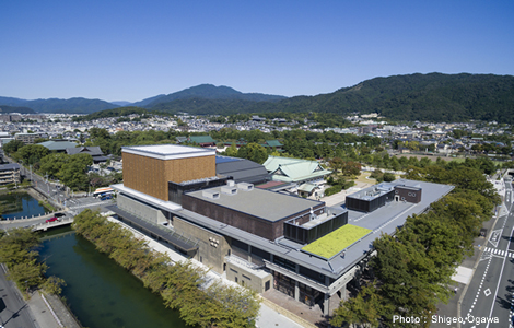 Overhead view of ROHM Theatre Kyoto