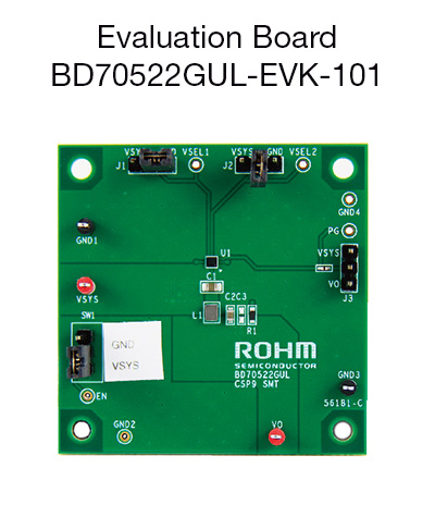 Evaluation Board BD70522GUL-EVK-101