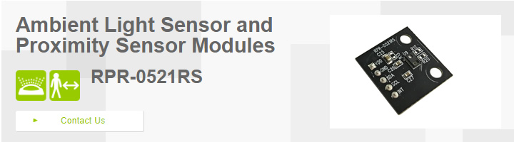 Ambient Light Sensor and Proximity Sensor Modules