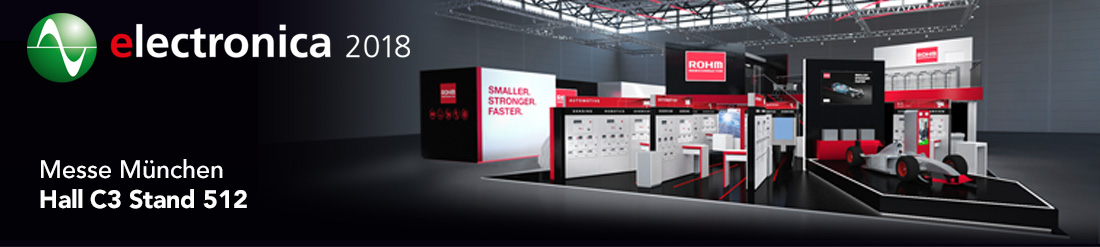 electronica 2018 rohm semiconductor