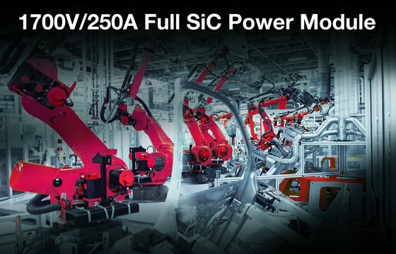 1700V/250A Full SiC Power Modules