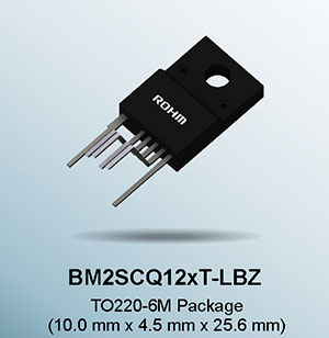 BM2SCQ12xT-LBZ series Industry's First AC/DC Converter ICs with Built-In 1700V SiC MOSFET