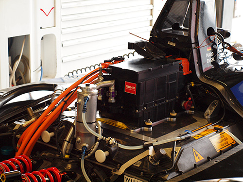 Inverter for season three in Formula E car
