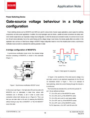 Gate-Source Voltage Behavior in a Bridge Configuration