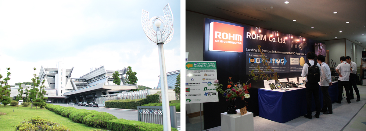 ICSCRM 2019 Venue and ROHM Booth