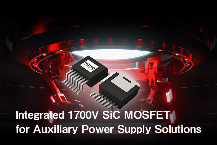  Integrated 1700V SiC MOSFET for Auxiliary Power Supply Solutions