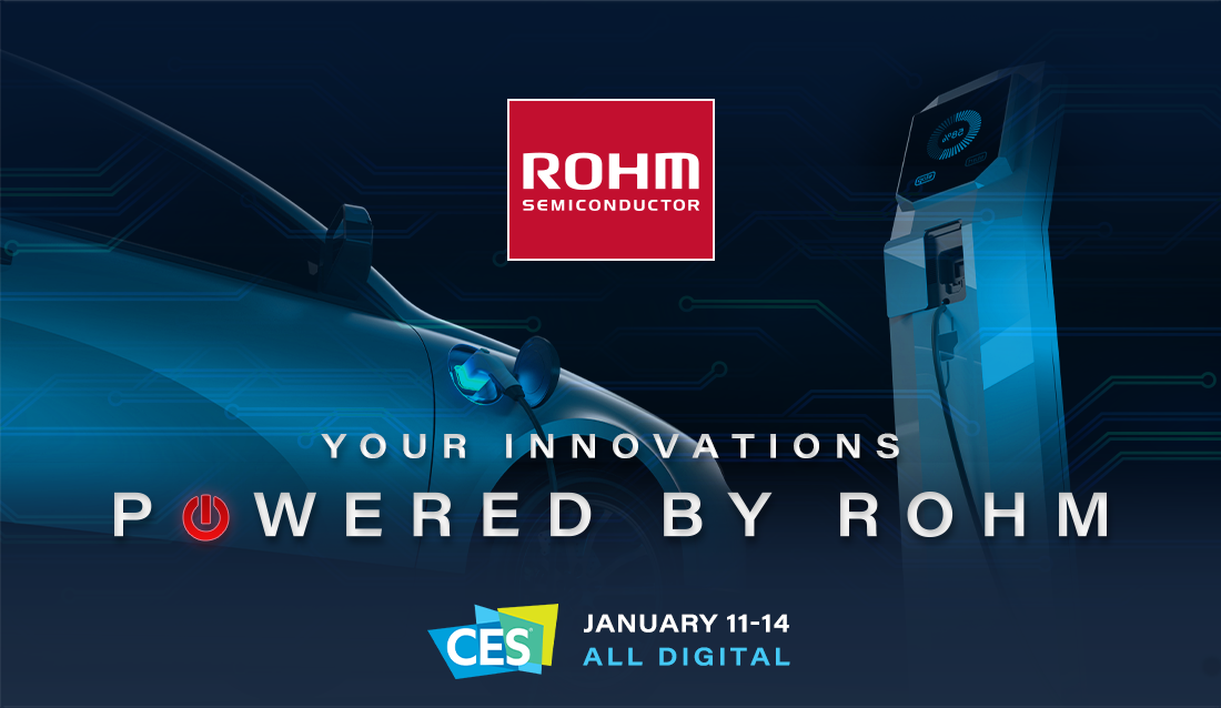 Your Innovations Powered By ROHM | CES 2021