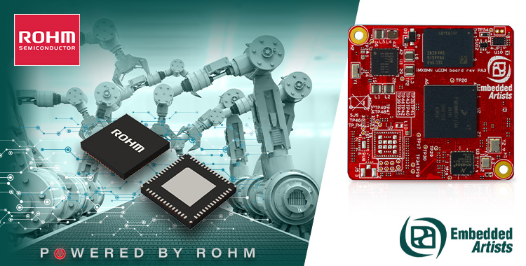 ROHM PMIC Adopted in Embedded Artists’ New iMX8M Nano uCOM Board | Powered By ROHM Semiconductor