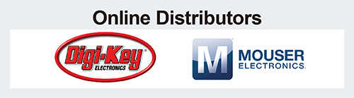 Online Distributors - Digikey and Mouser