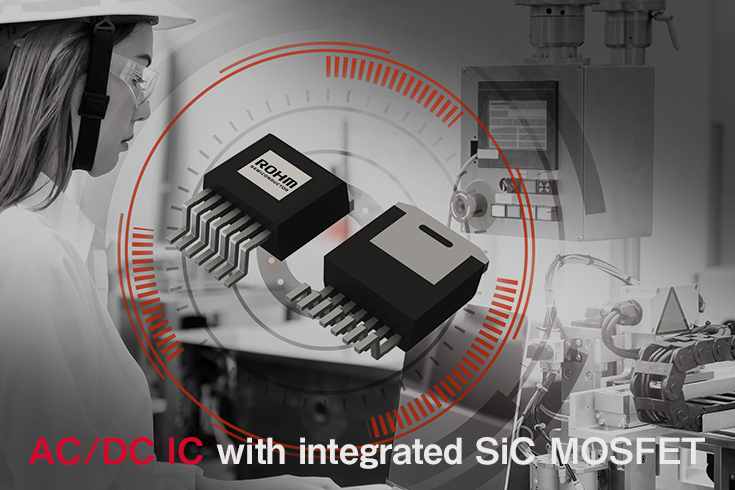 AC/DC IC with integrated SiC MOSFET