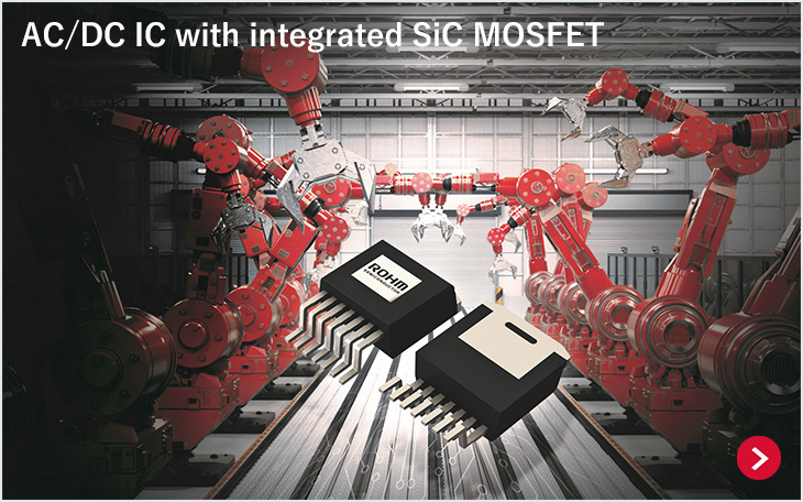 AC/DC IC with integrated SiC MOSFET