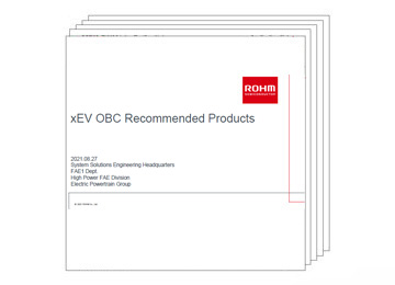 Recommended Products for xEV OBCs