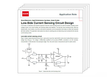 Low-Side Current Sensing Circuit Design