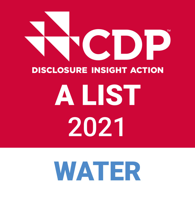 CDP Water Security A-List company