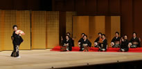 Celebratory dancing by Yachiyo Inoue, the Fifth Head of the Inoue School of Kyomai