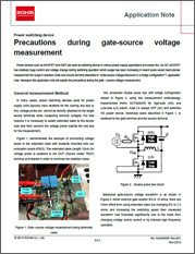 Precautions During Gate-Source Voltage Measurement