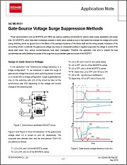 Gate-Source Voltage Surge Suppression Methods