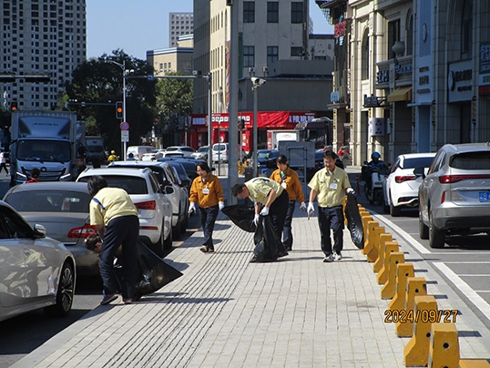 Cleaning Activities Around the Company